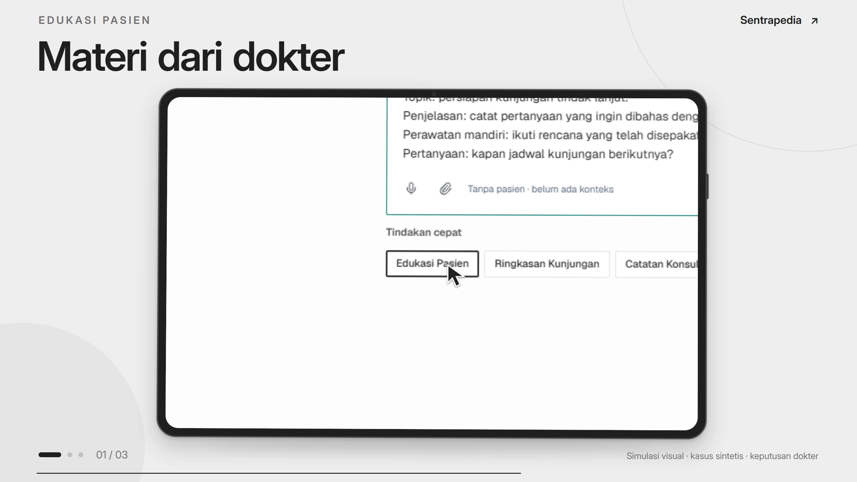 Edukasi Pasien